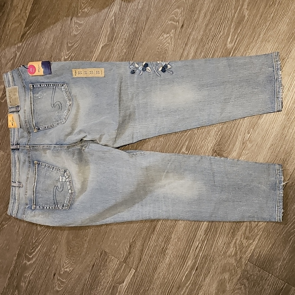 SILVER JEANS Womens NWTS sz 22/27 Ankle Skinny IZZY high rise jeans! Maurices - Picture 12 of 16